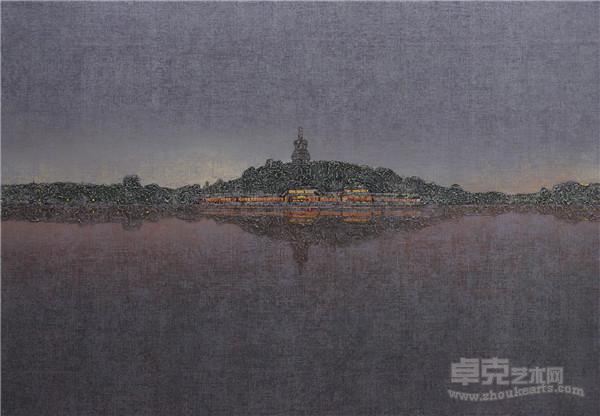 《北海2011.7.13》 文中言 280cmx200cm 2014年
