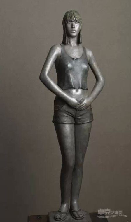 《清风》 青铜 98×32×19cm 2006