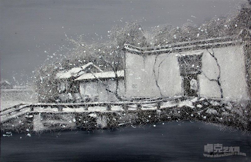 江南-切片系列-44 60x90cm 布面油画 2015