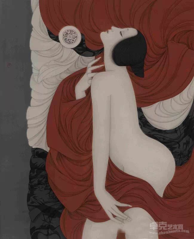 香溺 76.5×93.5cm 杨宇 2014