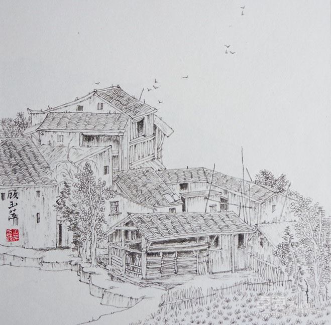 皖南民居系列之一