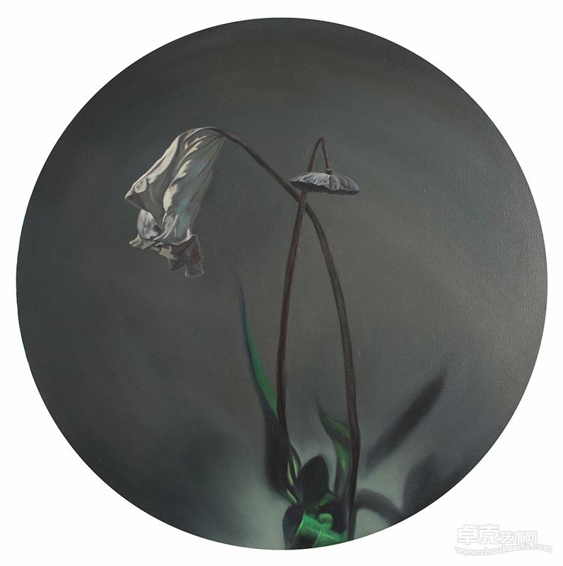 潘学城《明天会怎样,光NO4》100cmx100cm,布面油画2012