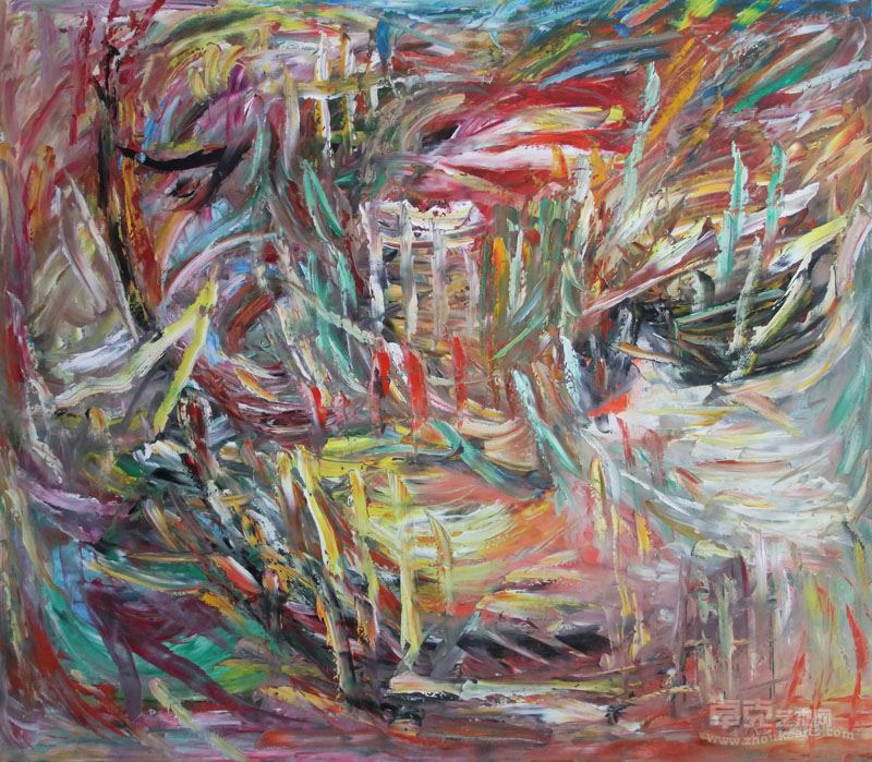 无题1号140x160cm布面油画2015年