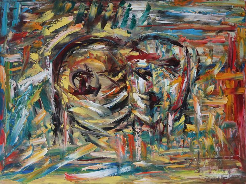 初恋 92x122cm布面油画2015年