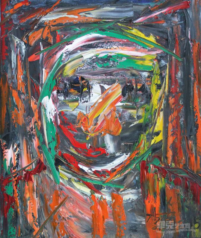 头像2号63x53cm布面油画2015年