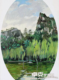 “光感下的多彩山水”桂林风景油画联展