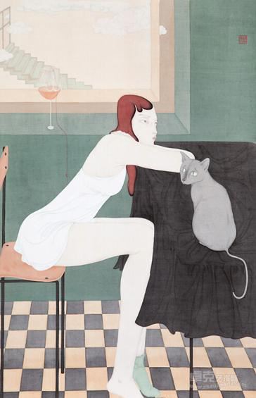 《昼夜之三》 刘派 95×58cm 2012