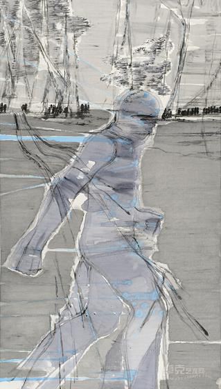 《隐》 王琳 139x60cm 2012