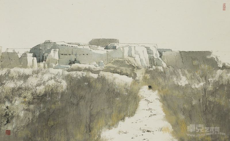 冬雪 69x105cm  2015