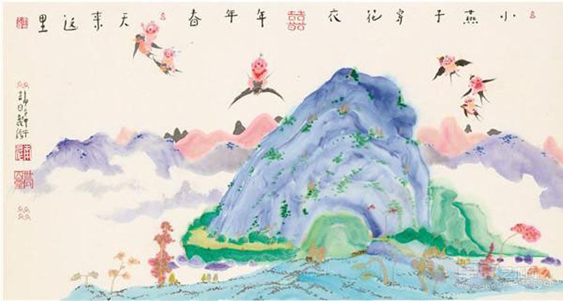 小燕子穿花衣年年春天来这里 南方
