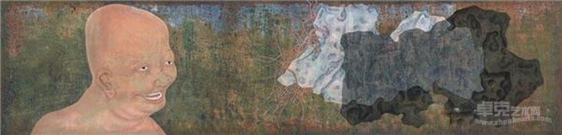 妙门 阿海 33×133cm 2015