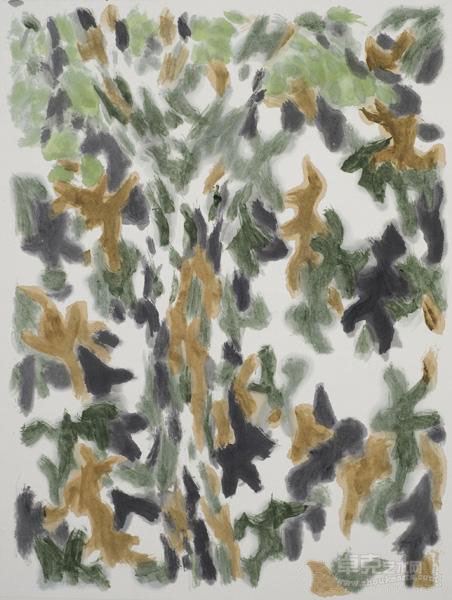《行道树之三》 邬一名 46×34cm 2014