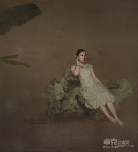 项仕中  古诗系列之听风  2010  200×180（奖）
