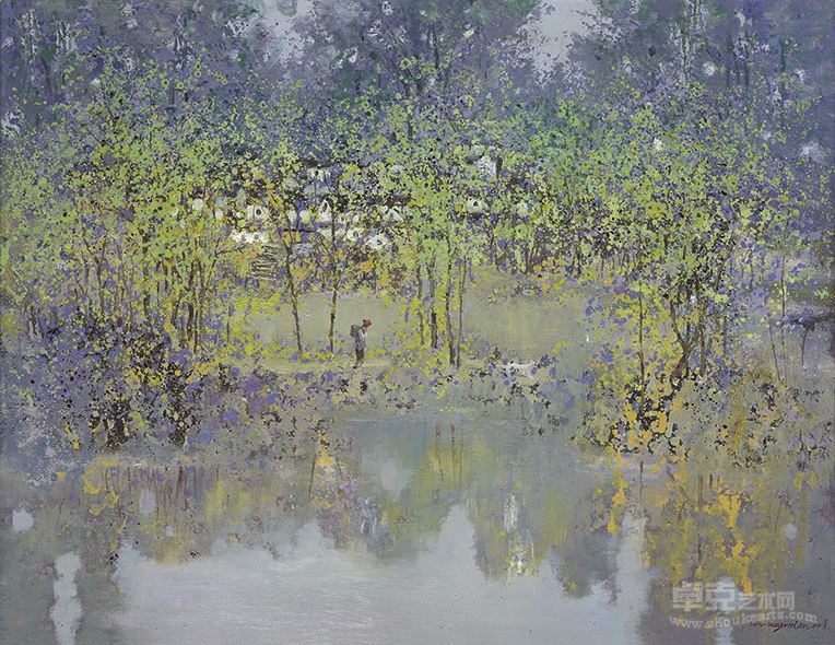 王秘森  梦·江南  2014  114×146（奖）