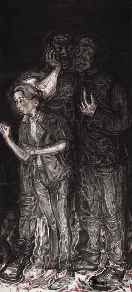 《盲音》 393x199cm 2012