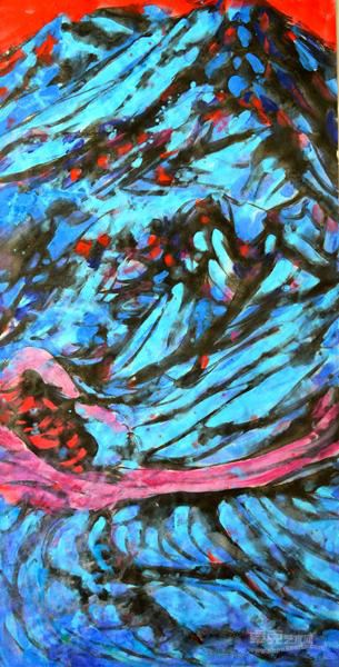 新西兰风景系列6 68*138cm 2012年