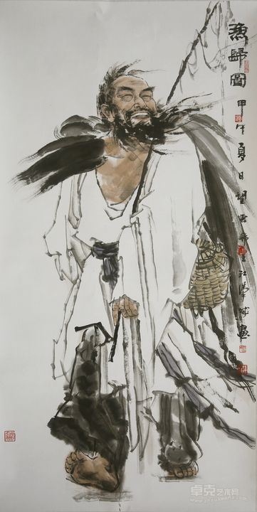 渔归图之二