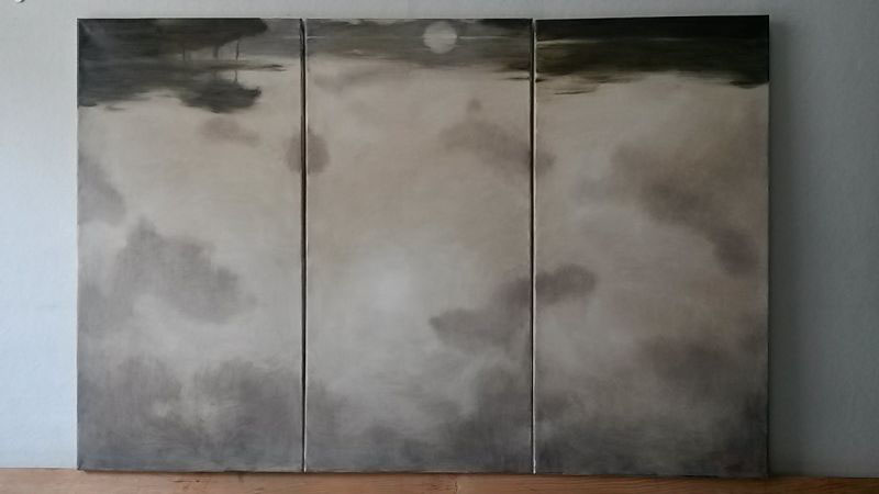 晨韵  布面油画  堡利楚克•伊万•沃罗德梅诺维奇（乌克兰） 100X150CM