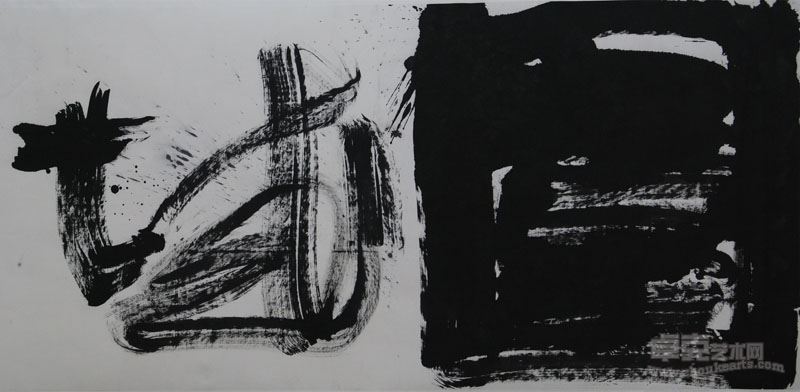 书法《围城》 沈俊杰  310X146cm 2013