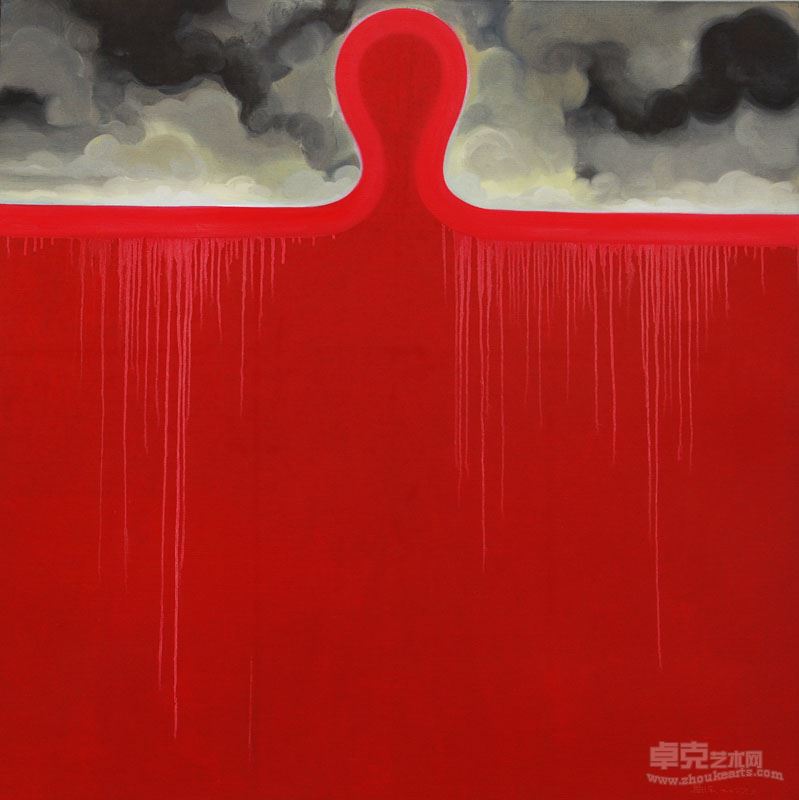 墙 刘平 160cmX160cm 2007