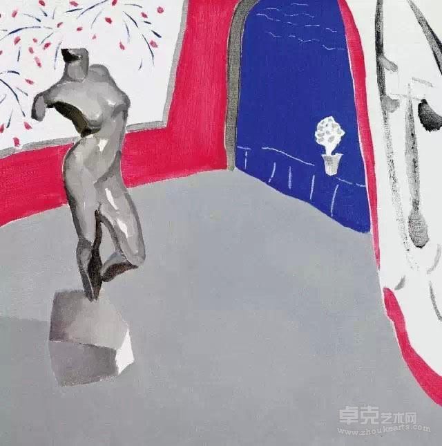《逸空间》60cm×60cm 布面油画 2013年