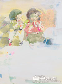 戴宛蓁个展 - 《不同的是，我在同一张画里，速写了好多遍。》