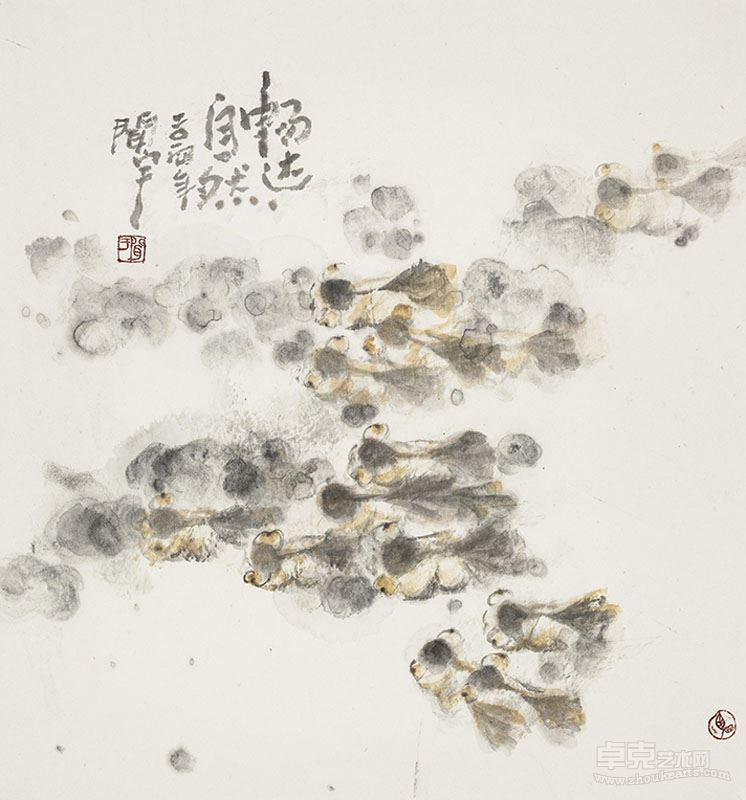 刘闻宇 畅达自然2014年49cmX45cm