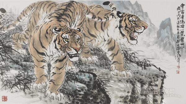 会当凌绝顶 周明安 100×55cm