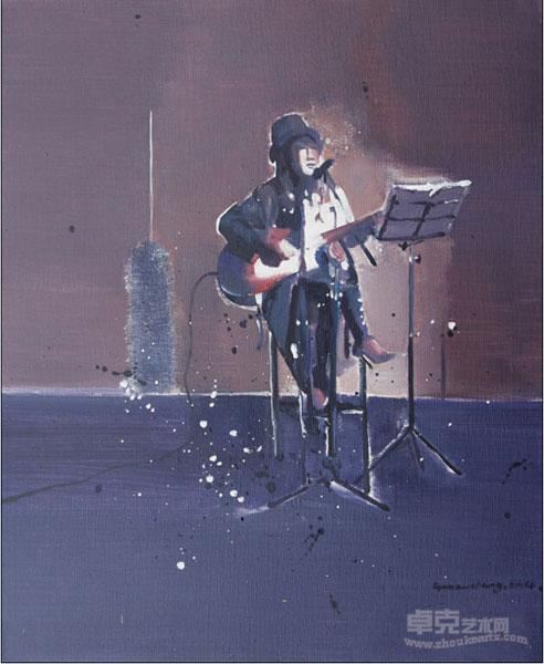 《C3之夜NO.2》 郭祖昌 50x60cm 2014年