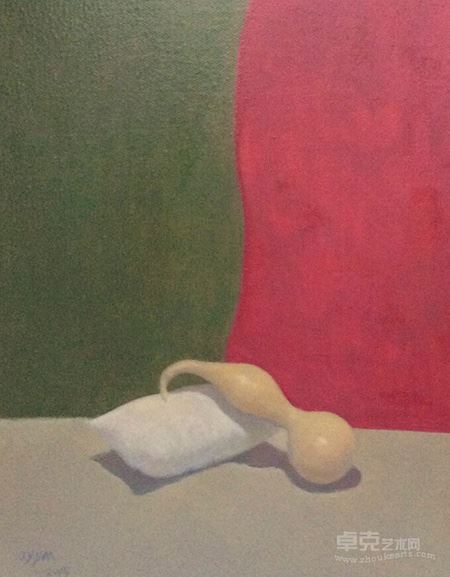 欧阳耀明 寻找系列之三 布面油画 30x40