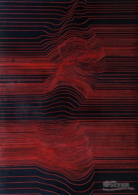 陈湘《人体》140×100cm