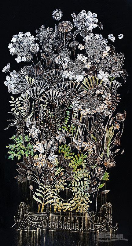 蔡雨桐《家》180×100cm