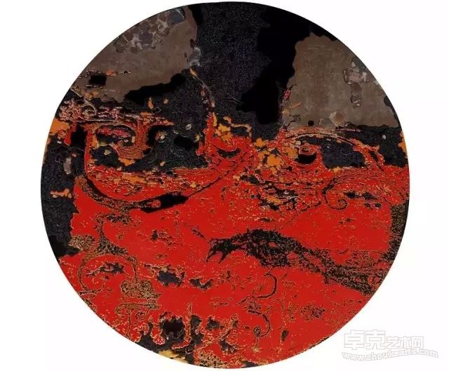 汤志义 《凤归来》200×200cm 2014年