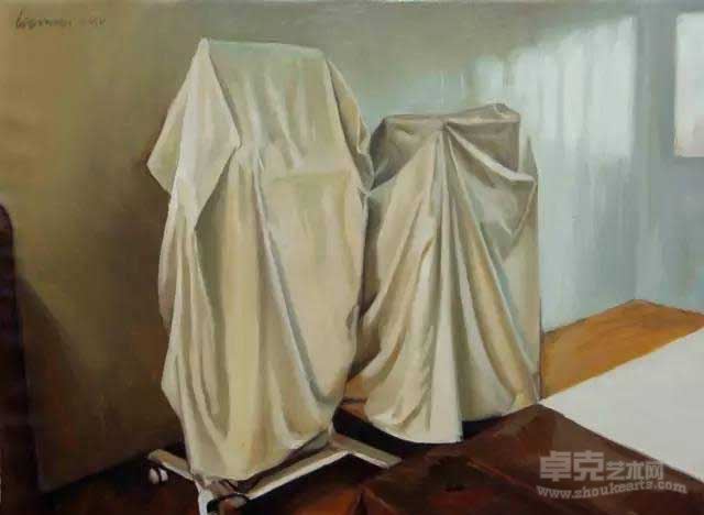 《治疗》李天琦 40×50cm 布面油画 2014