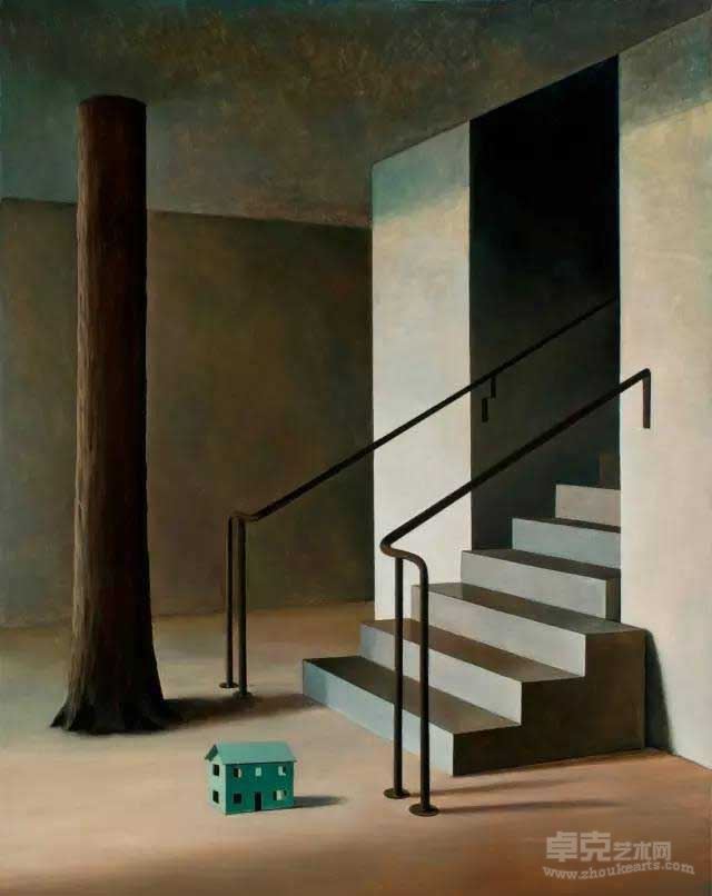 《遥远的路程》张英楠 200×150cm 布面油画 2014