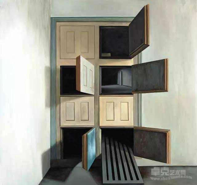 《新物质主义》张英楠 200×200cm 布面油画 2015