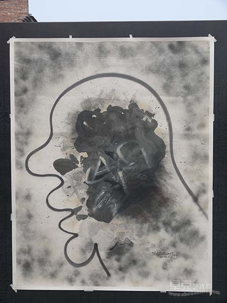 N.1, 水墨拆   张大力  151X189.5cm 2008
