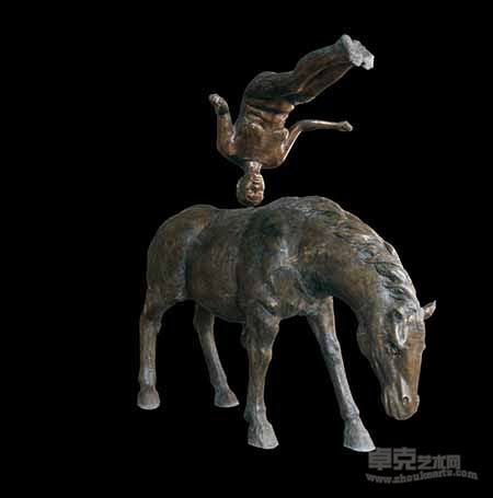 马上飞（铜） , 235X60X218cm,2007-5