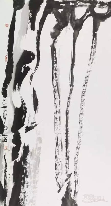 济 · 天怜苍生沛甘霖 83X149cm 2015年
