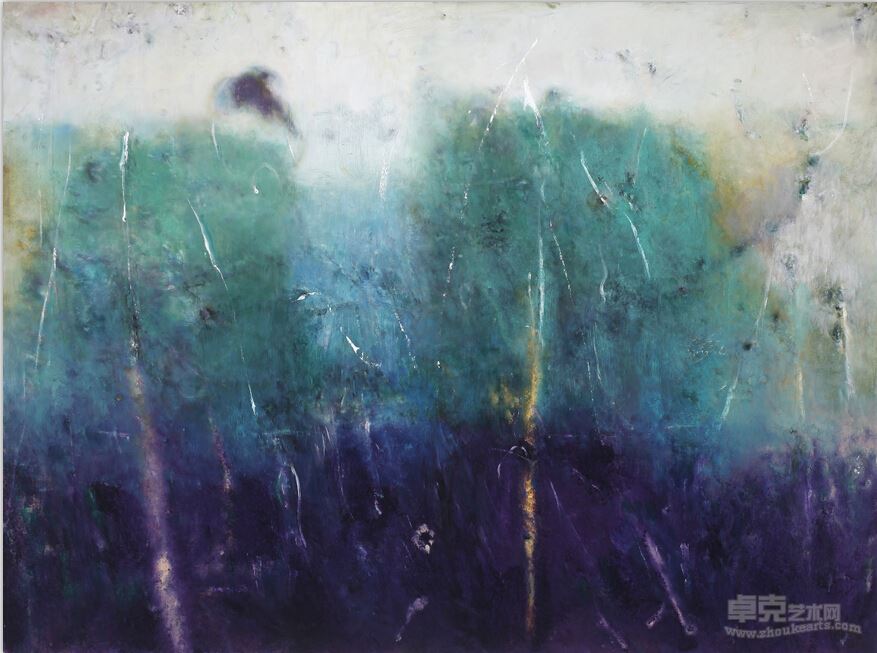 《秘密》 木板油画  60x80cm  2014年