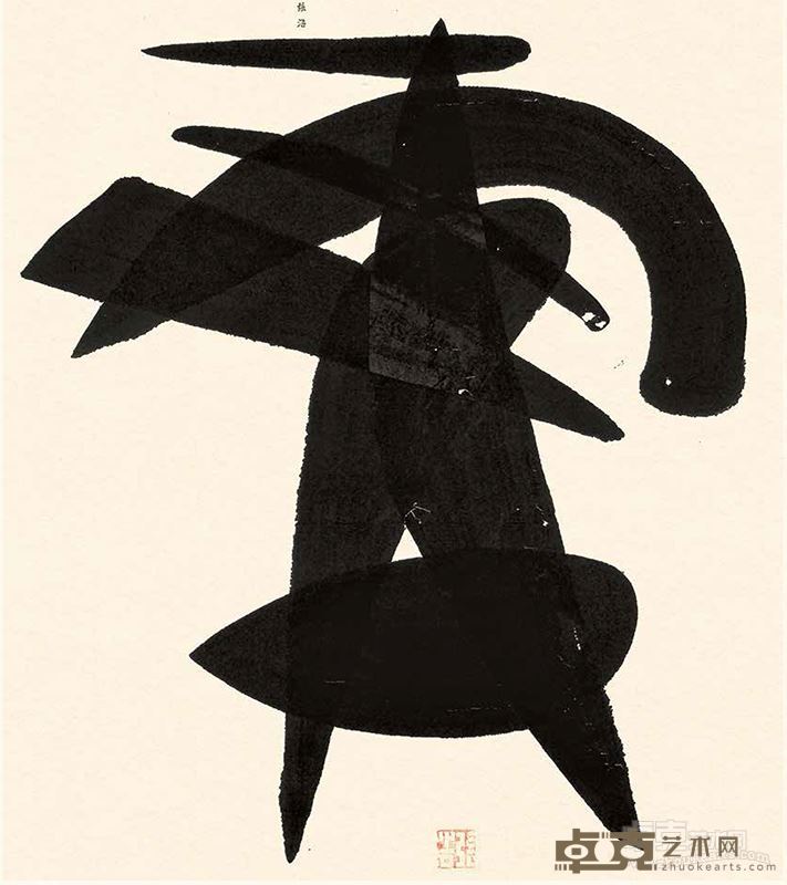 精神旅行2011-7  水墨宣纸  141x124cm  2012