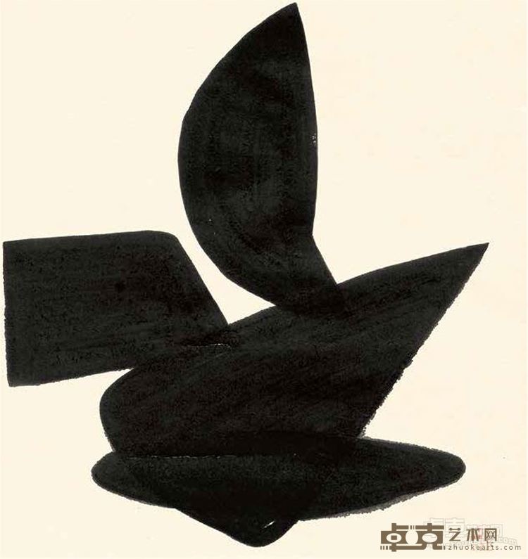 精神旅行2011-2 水墨宣纸 156x146cm 2011
