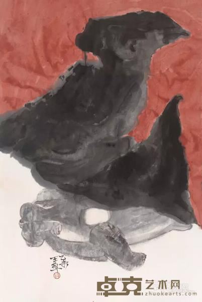 《火烧的天啊-3》 69×46cm 2015年