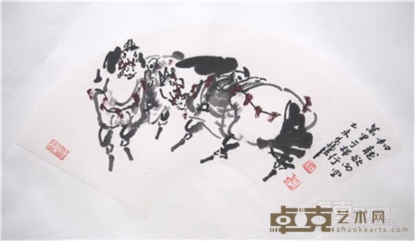 《如龙欲向空》 贺飞白 37x70cm 2015年