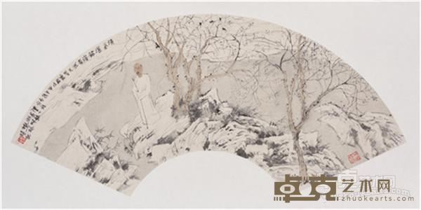 《清气澄余潭》 樊枫 34x68cm 2014年