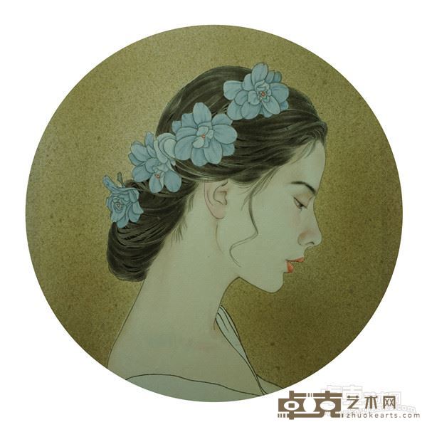 《花样年华之二》马磊 2016年 直径40cm