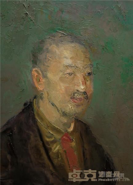 《思想者左一》 55x40cm 2015年
