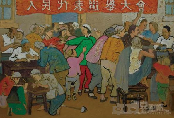 《向力群致敬》 30x40cm