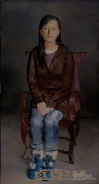 《人像2》 169x90cm 2007年