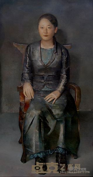 《人像1》 169x90cm 2008年